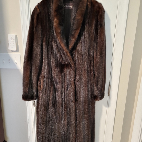 Gartenhaus full-length mink coat - Picture 5 of 5
